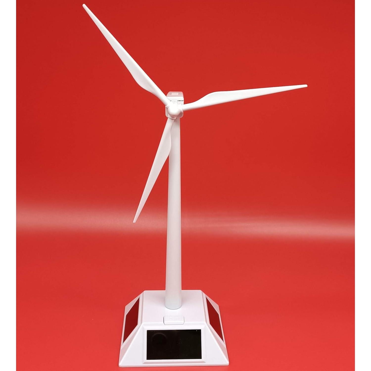 Molino de Viento Solar DIY Yiluren para Decoración y Ciencia