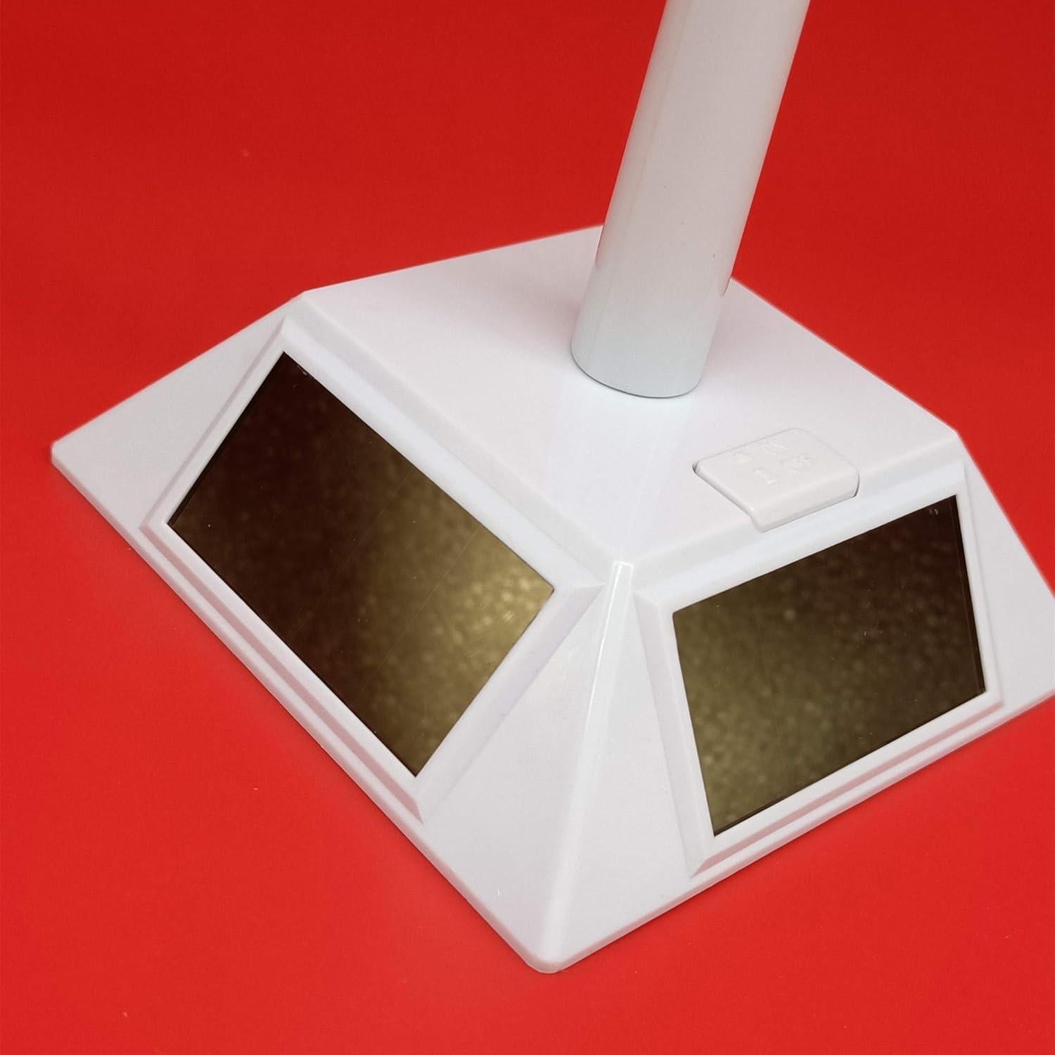 Molino de Viento Solar DIY Yiluren para Decoración y Ciencia