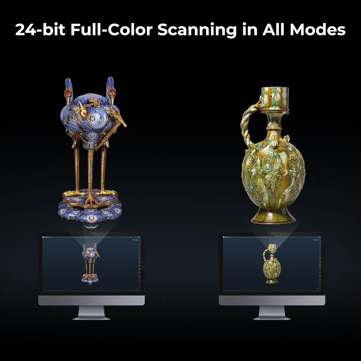 Escáner 3D Creality CR-Scan Raptor Pro, Precisión 0.02mm