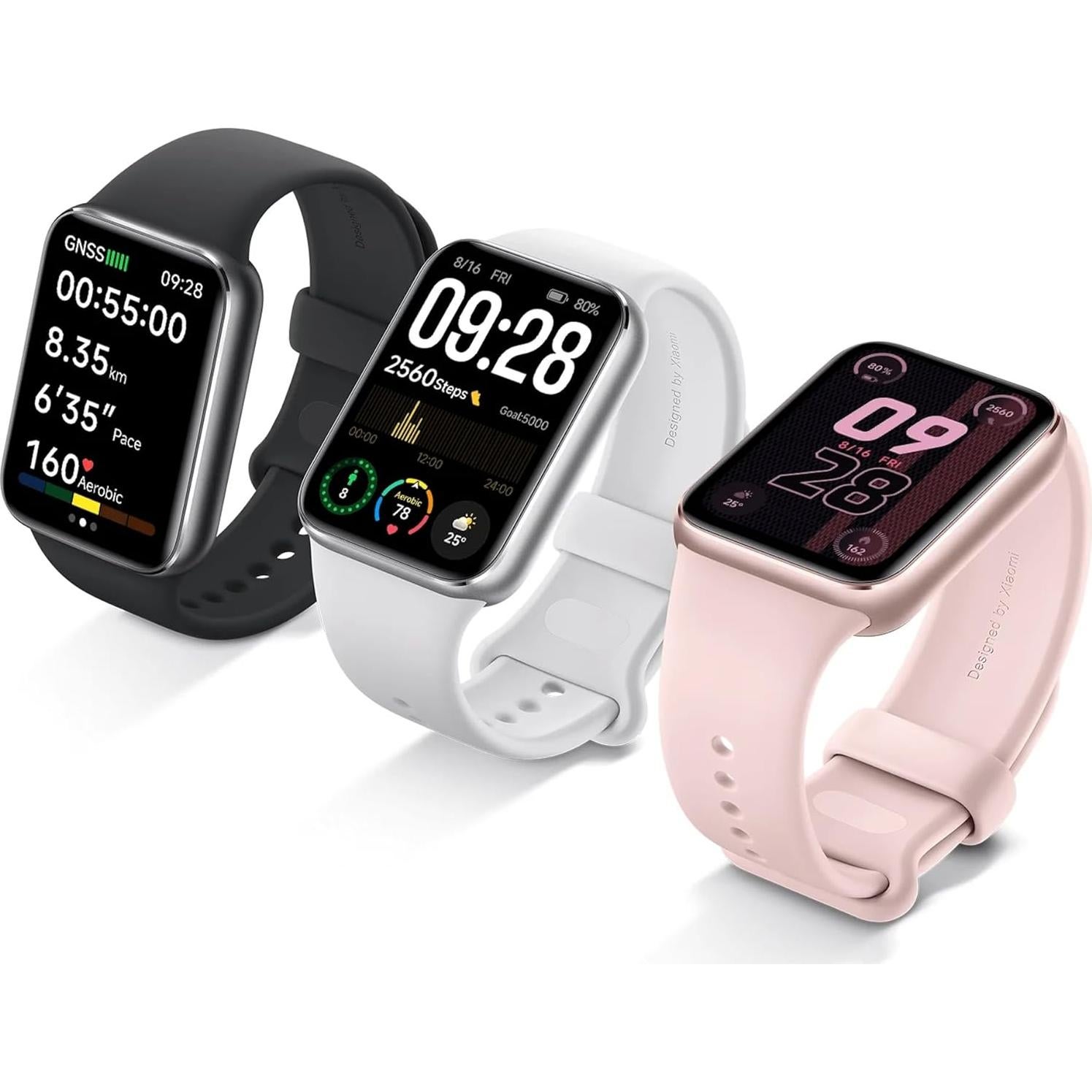 Xiaomi Smart Band 9 Pro Reloj Fitness 1.74" Pantalla GPS Plata