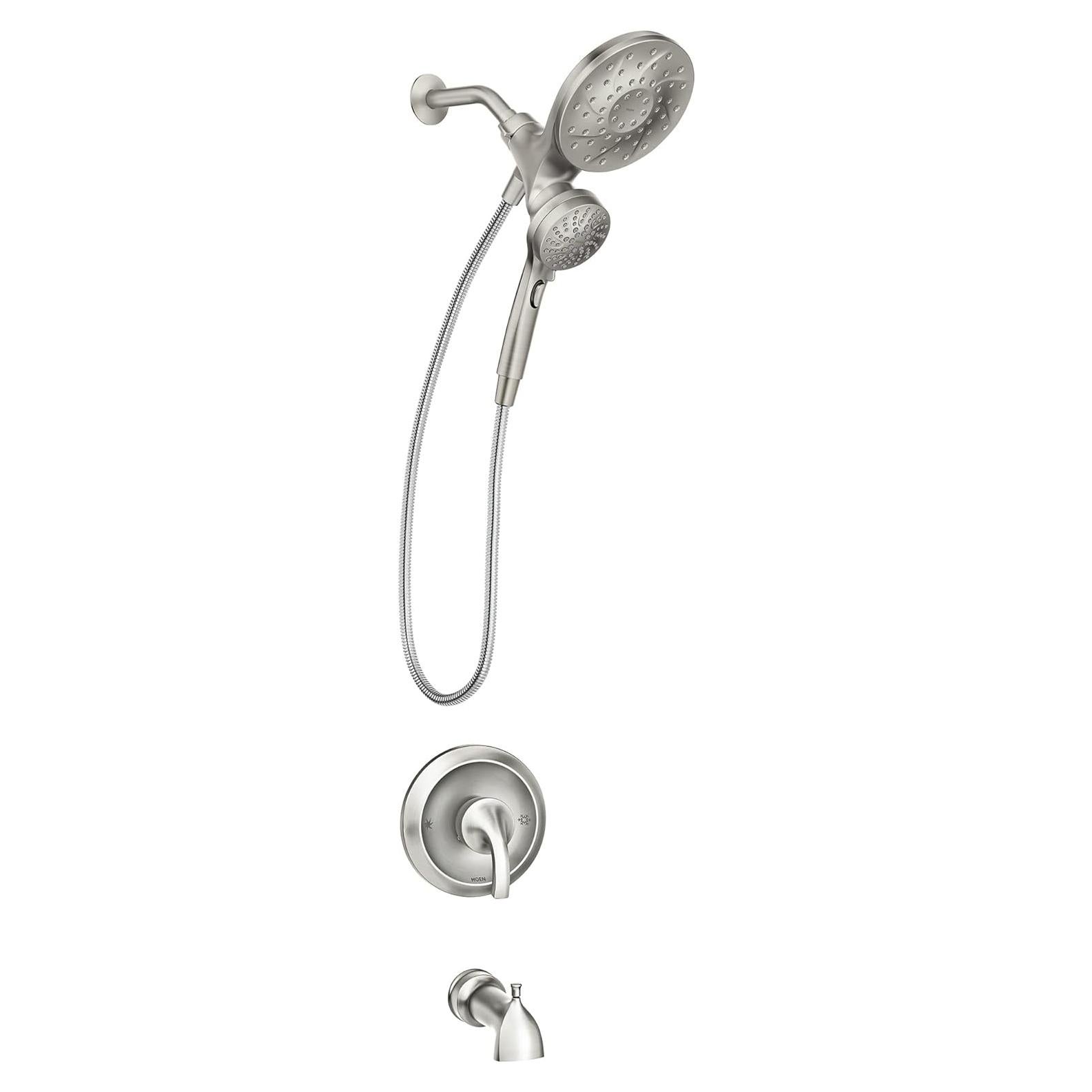 Ducha de Mano Moen 82304SRN con Manguera 152,4 cm Níquel