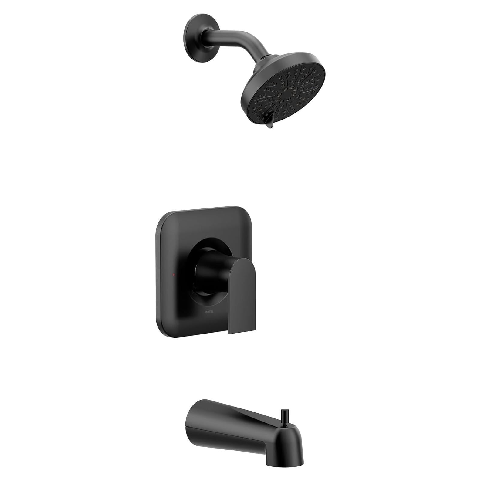 Moen Genta LX Recubrimiento Ducha y Baño Negro Mate