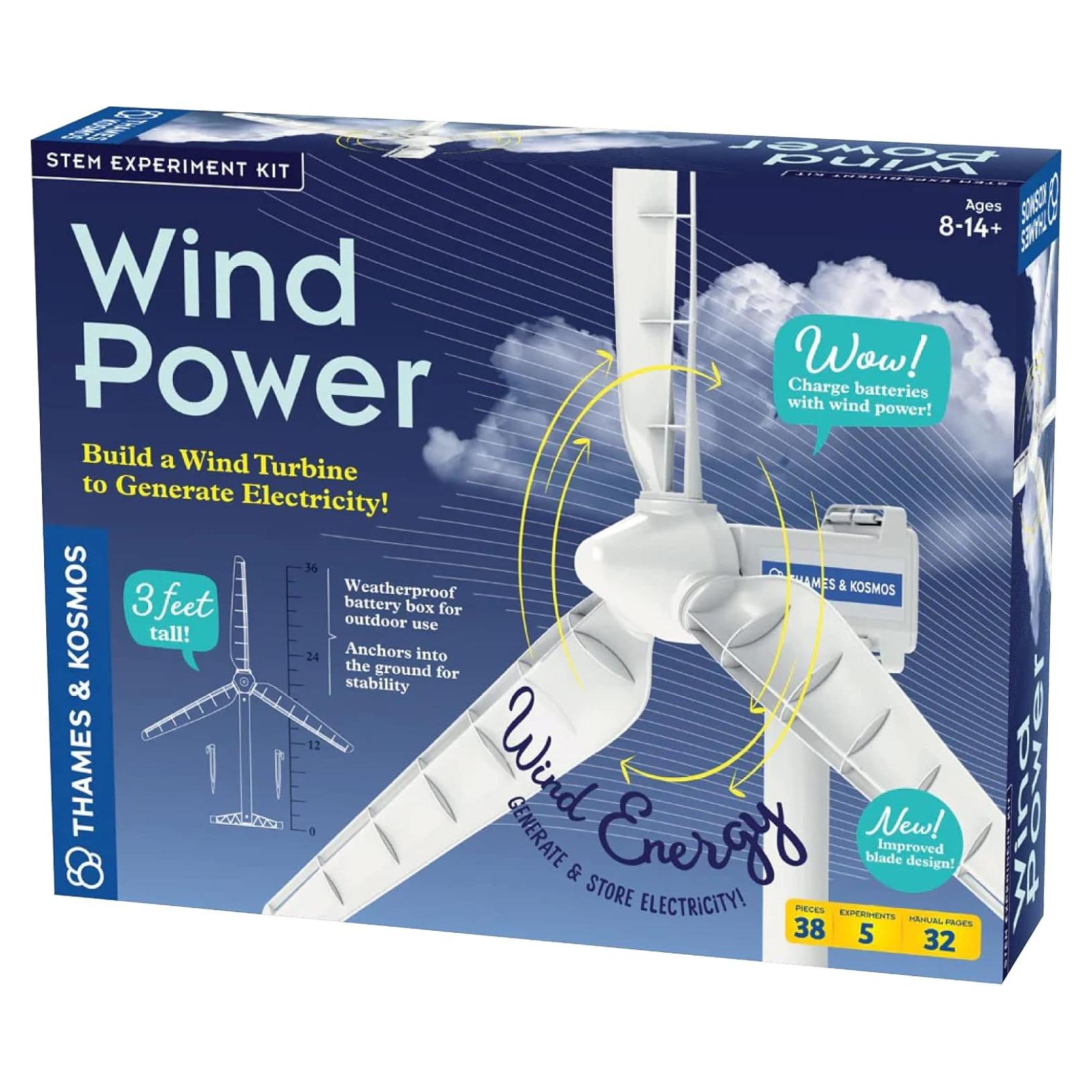 Kit de Experimentos Energía Eólica Thames & Kosmos V4.0