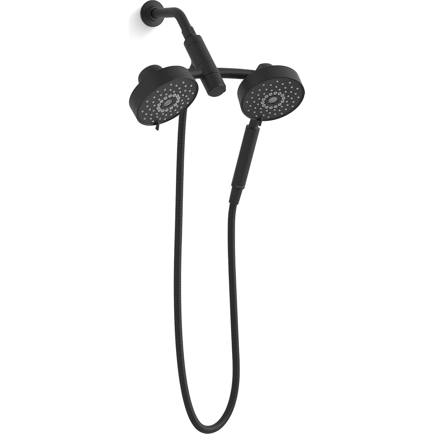 Ducha Multifuncional 2-en-1 Kohler Purist Negro Mate 2.5 GPM