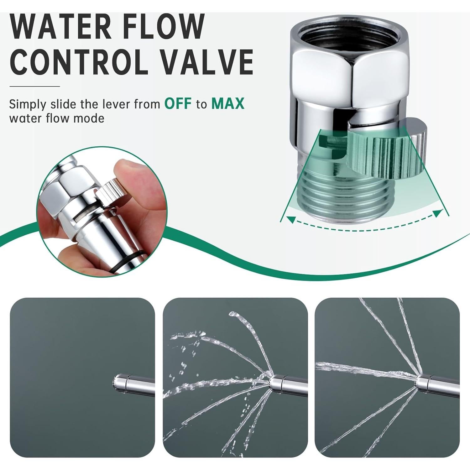 Sistema de Enema de Ducha V-Frankness con Manguera 254 cm