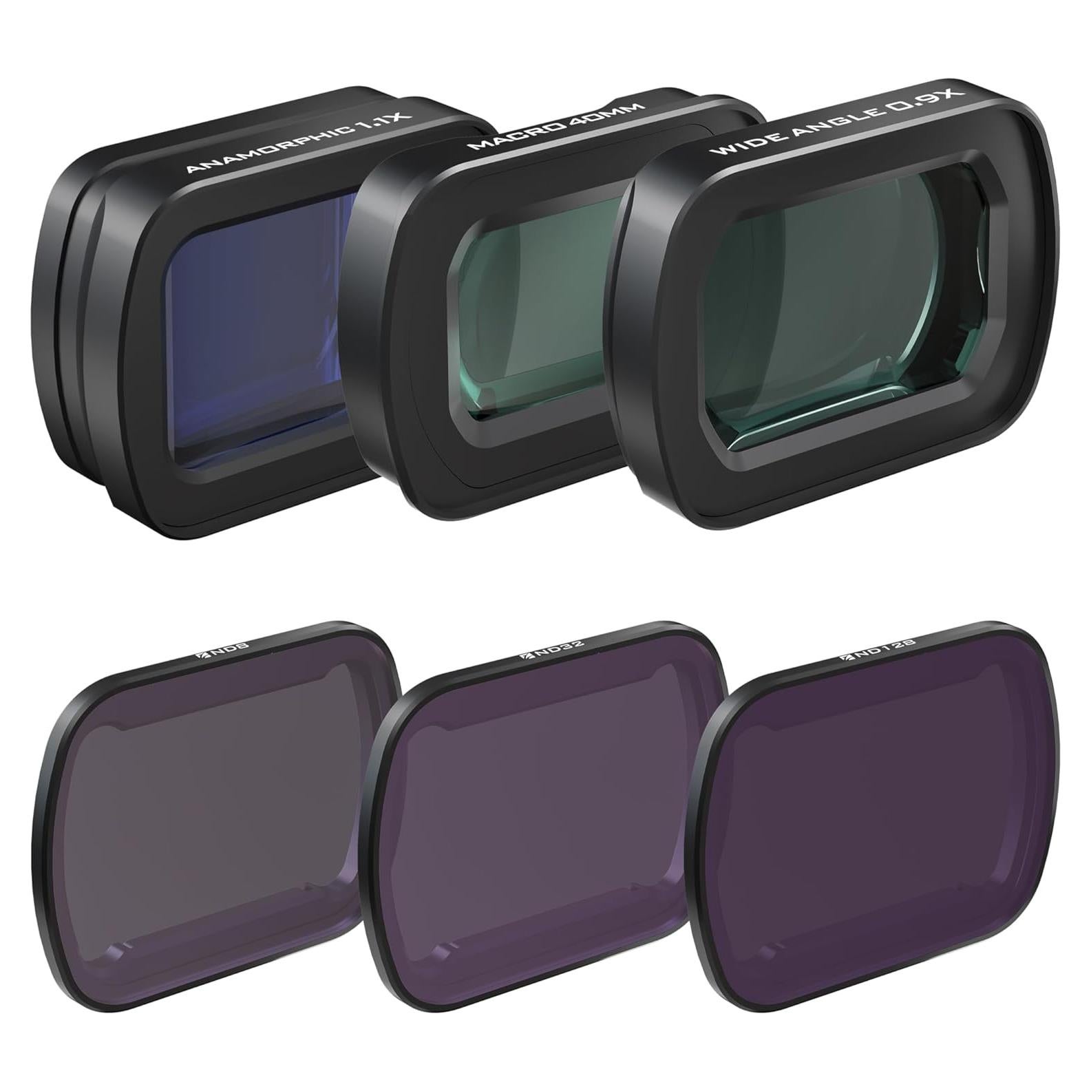 Kit de Lentes Macro y Gran Angular Freewell para Pocket 3