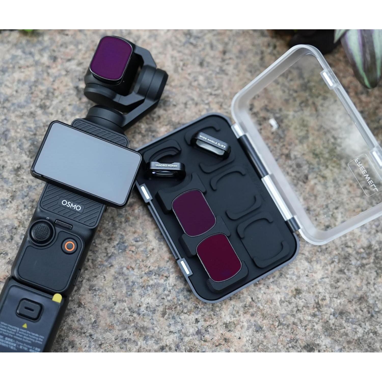 Kit de Lentes Macro y Gran Angular Freewell para Pocket 3