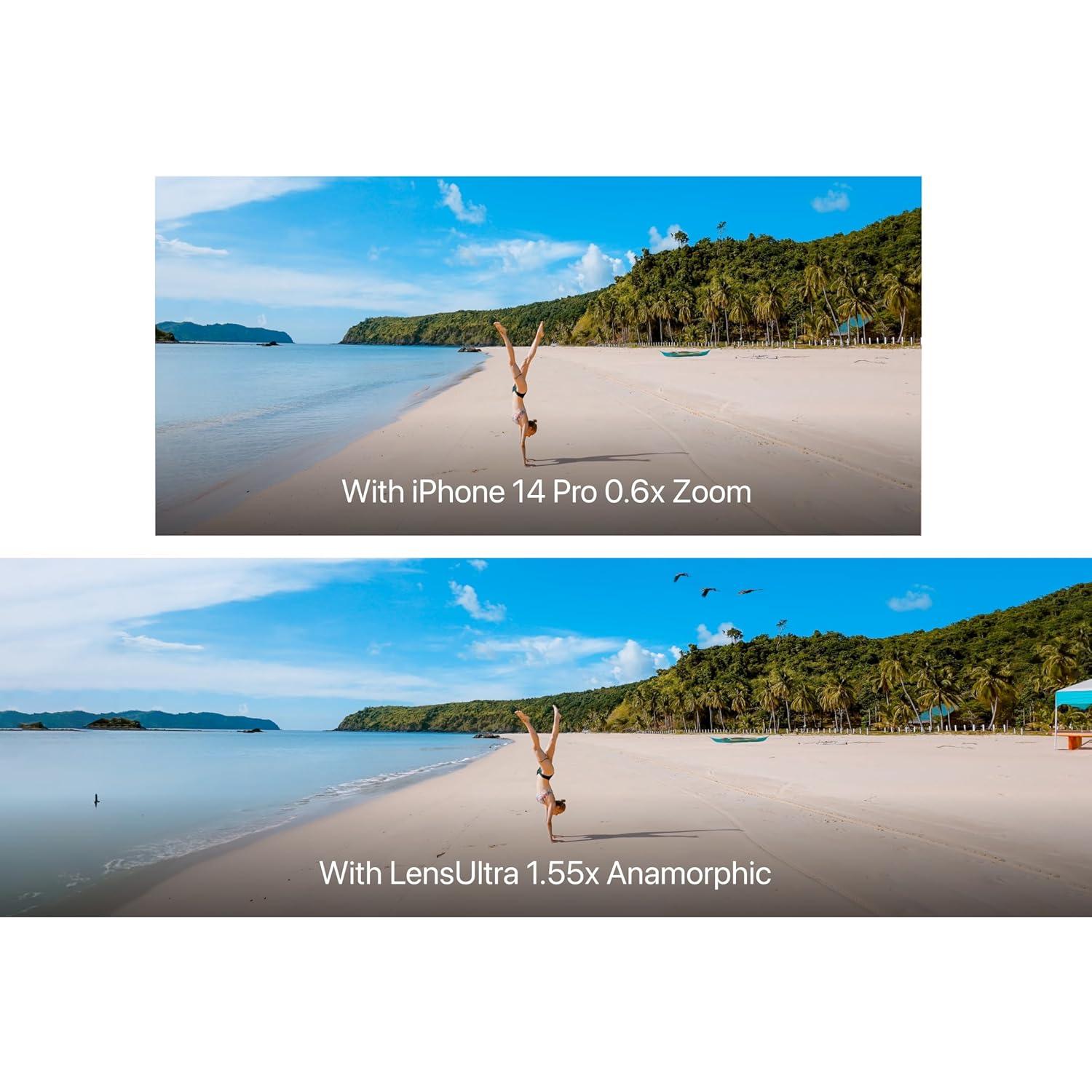 Lente Anamórfica 1.55x ShiftCam - Ultra Ancha 120°