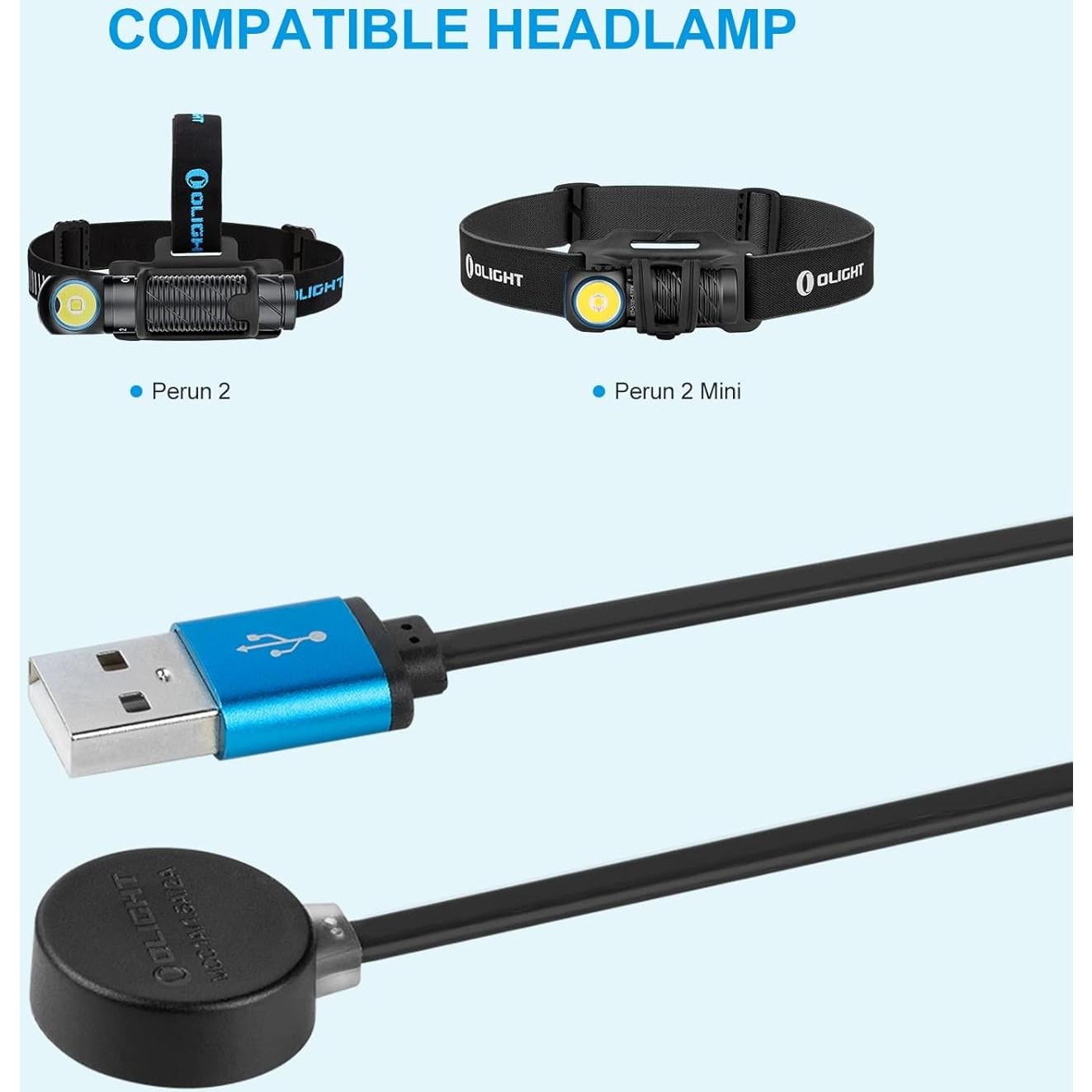 Cargador Magnético OLIGHT MCC 3 Negro 0.5m 10W