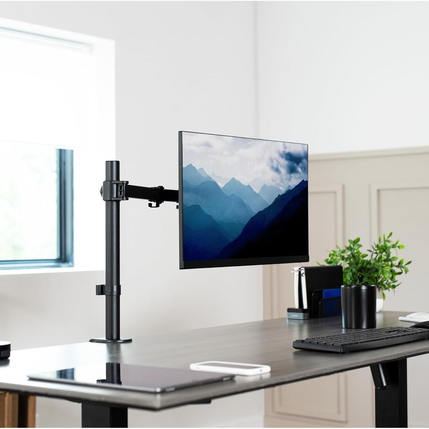 Soporte de Monitor VIVO STAND-V001 Ajustable hasta 38"