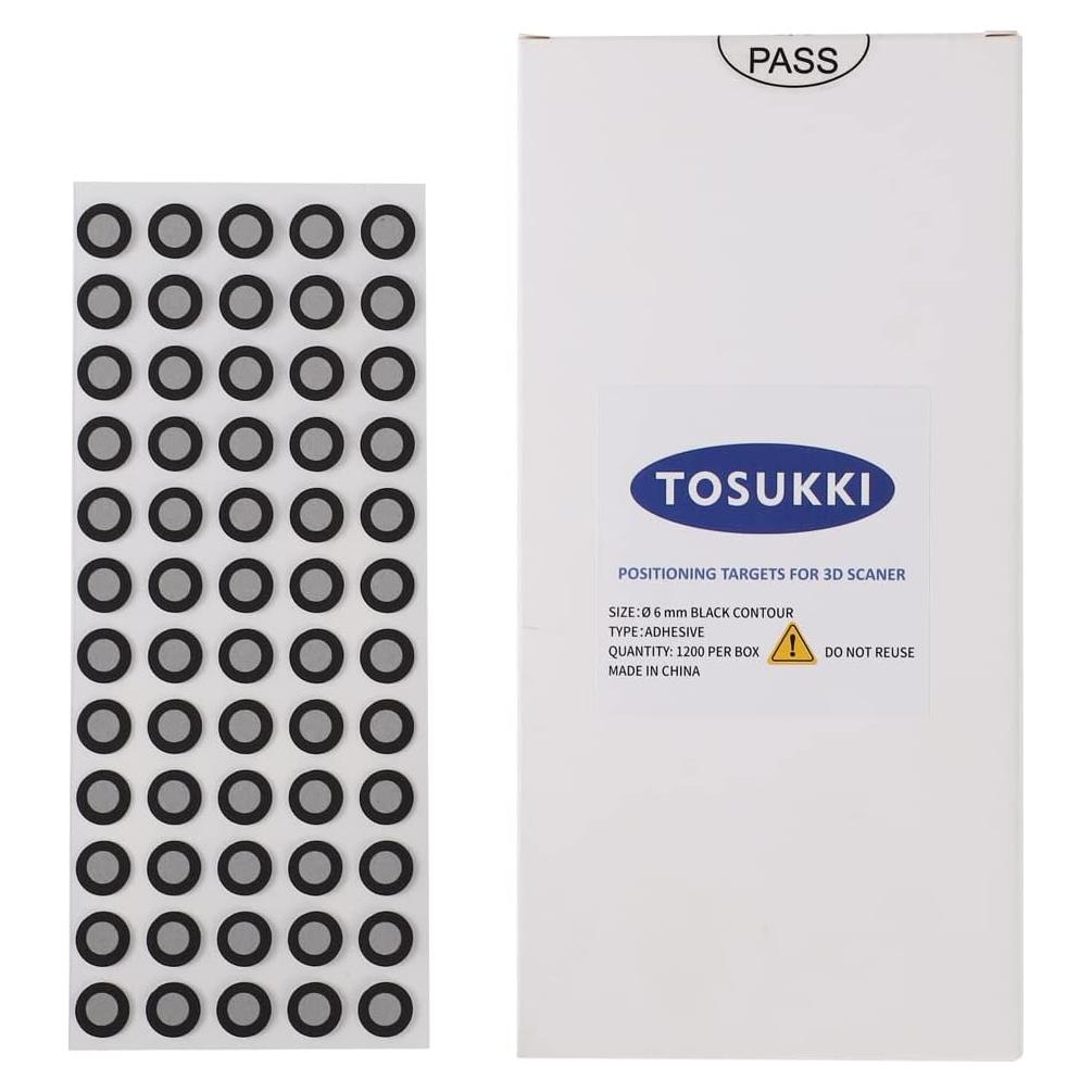 Objetivos de Posicionamiento Adhesivos 6 mm - 1200 Piezas