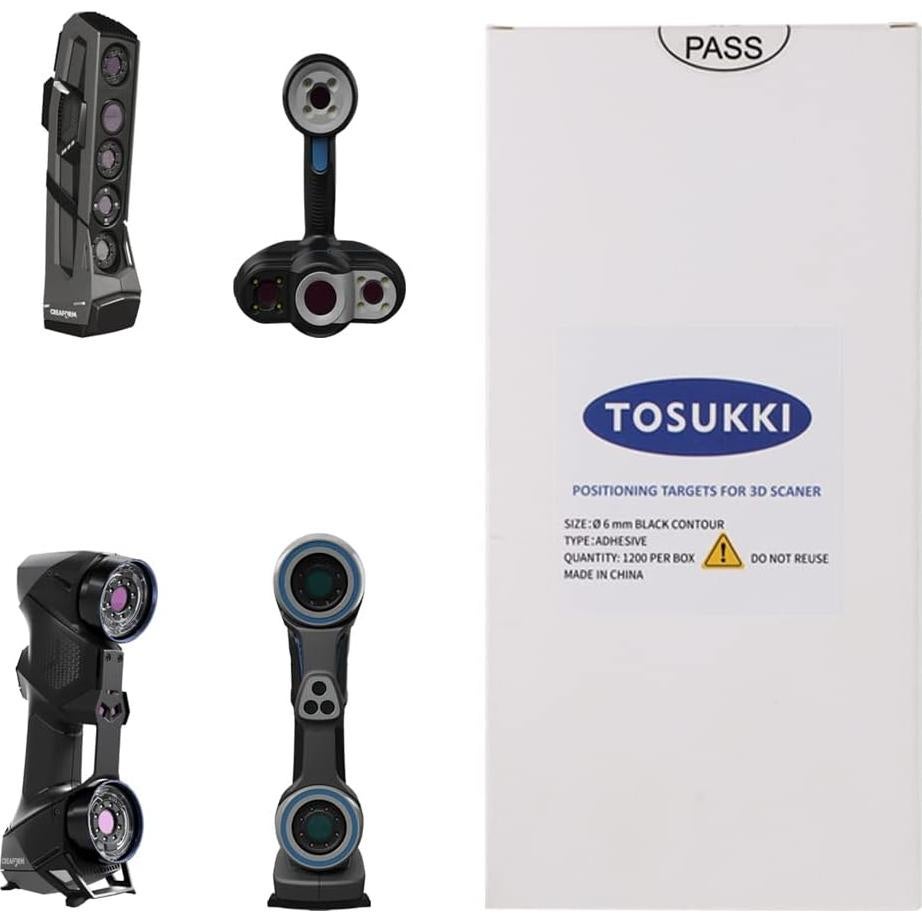 Objetivos de Posicionamiento Adhesivos 6 mm - 1200 Piezas