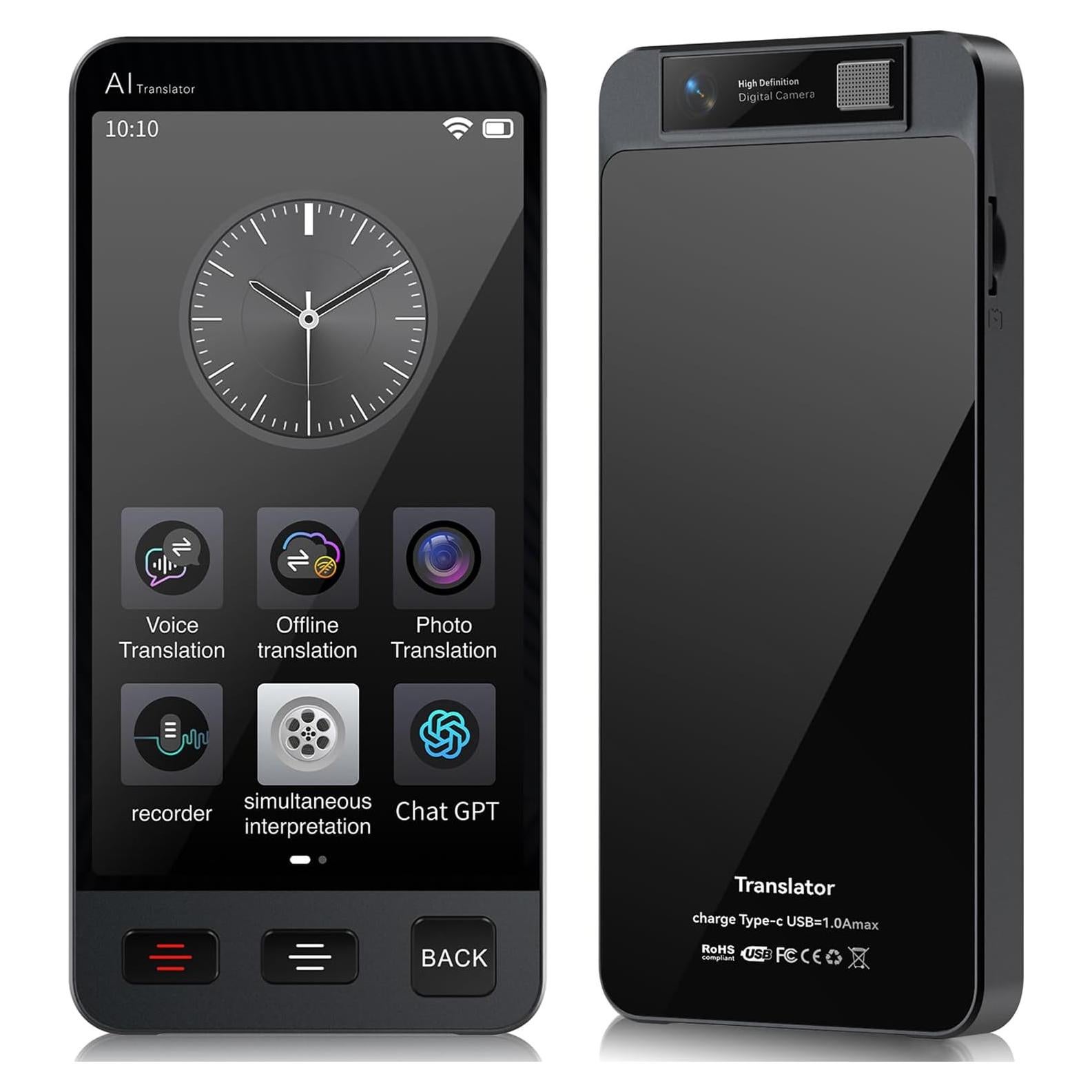 Traductor de Idiomas M80 MiniBear AI 142 Idiomas Offline