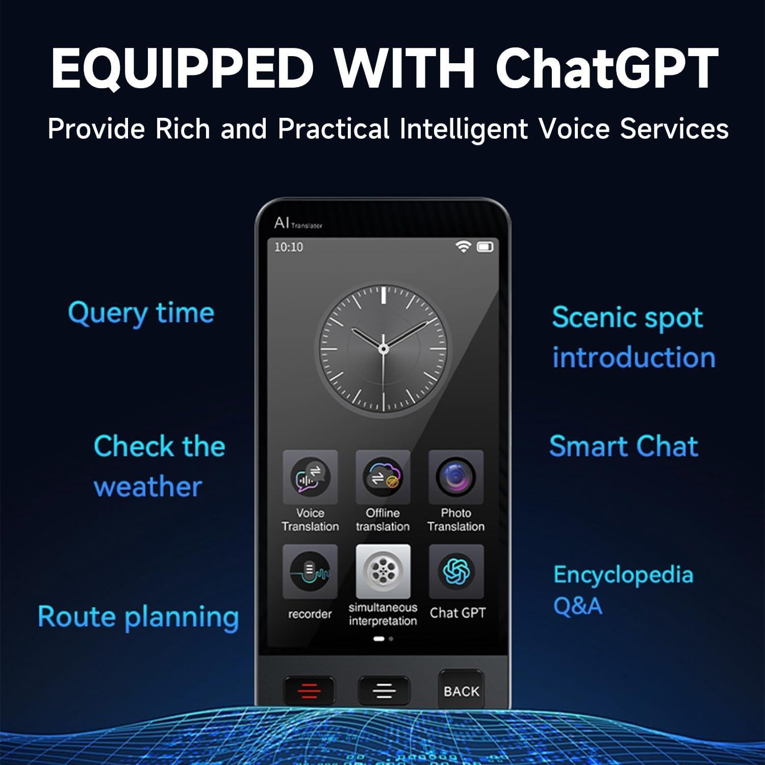 Traductor de Idiomas M80 MiniBear AI 142 Idiomas Offline