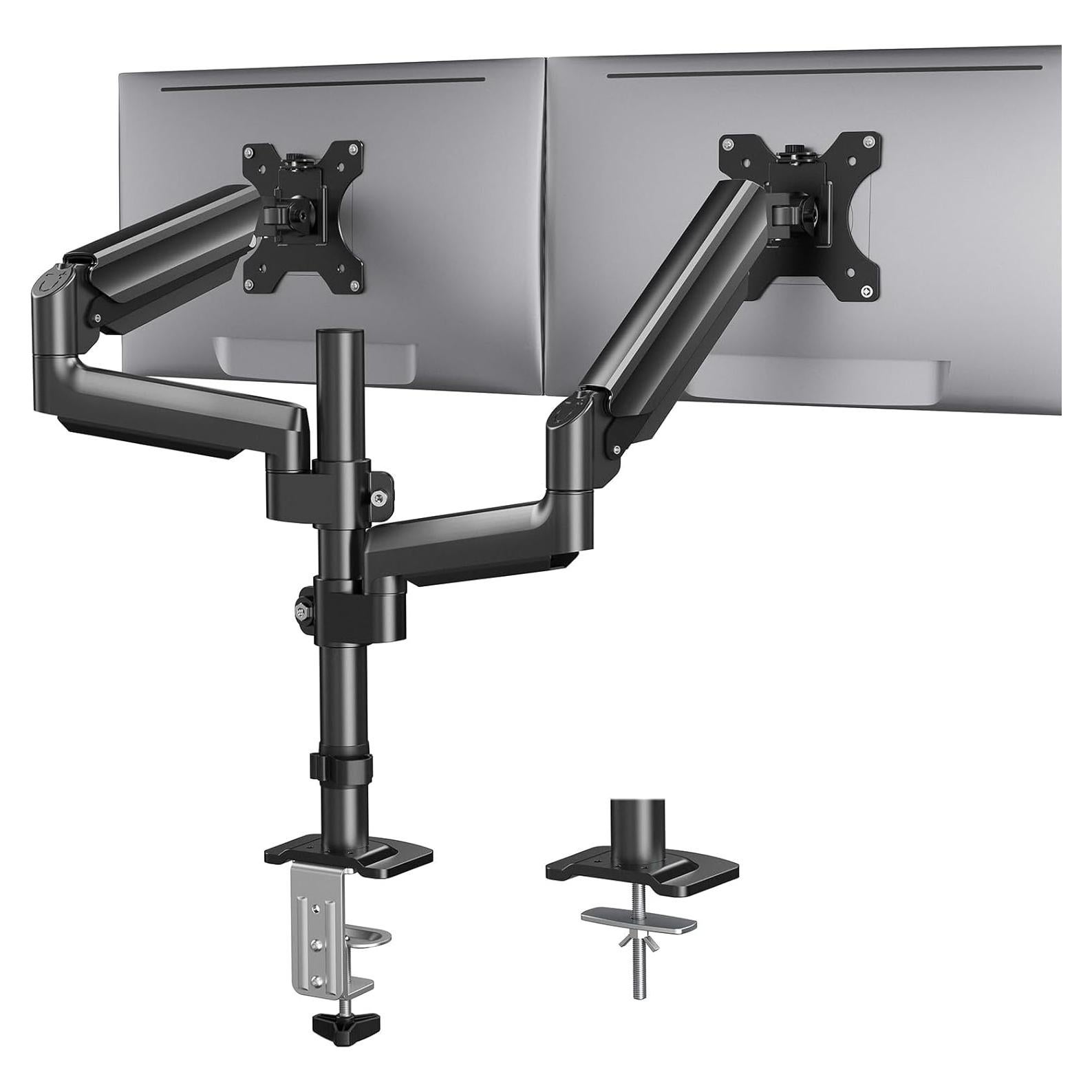 Soporte Doble para Monitor HUANUO hasta 32" 8.99 kg Ajustable