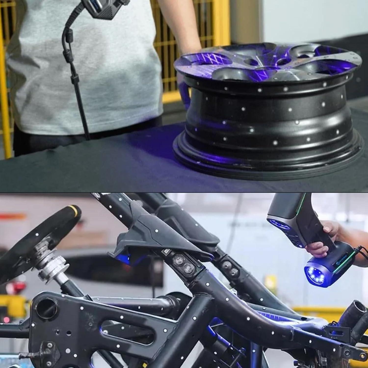 700 Marcadores de Escaneo 3D Gangming 6mm Adhesivos