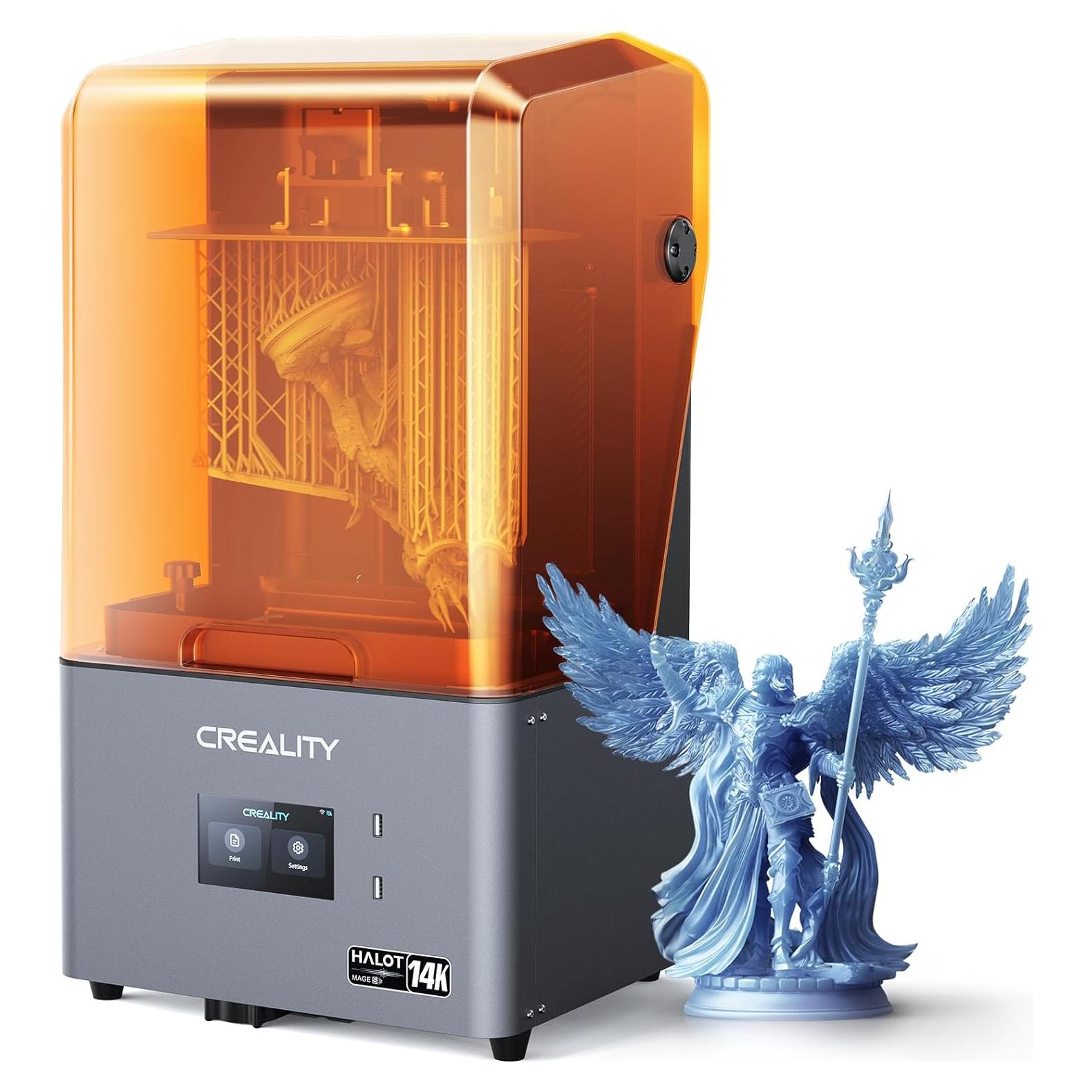 Impresora 3D de Resina Creality Halot Mage S 14K 10.1" LCD