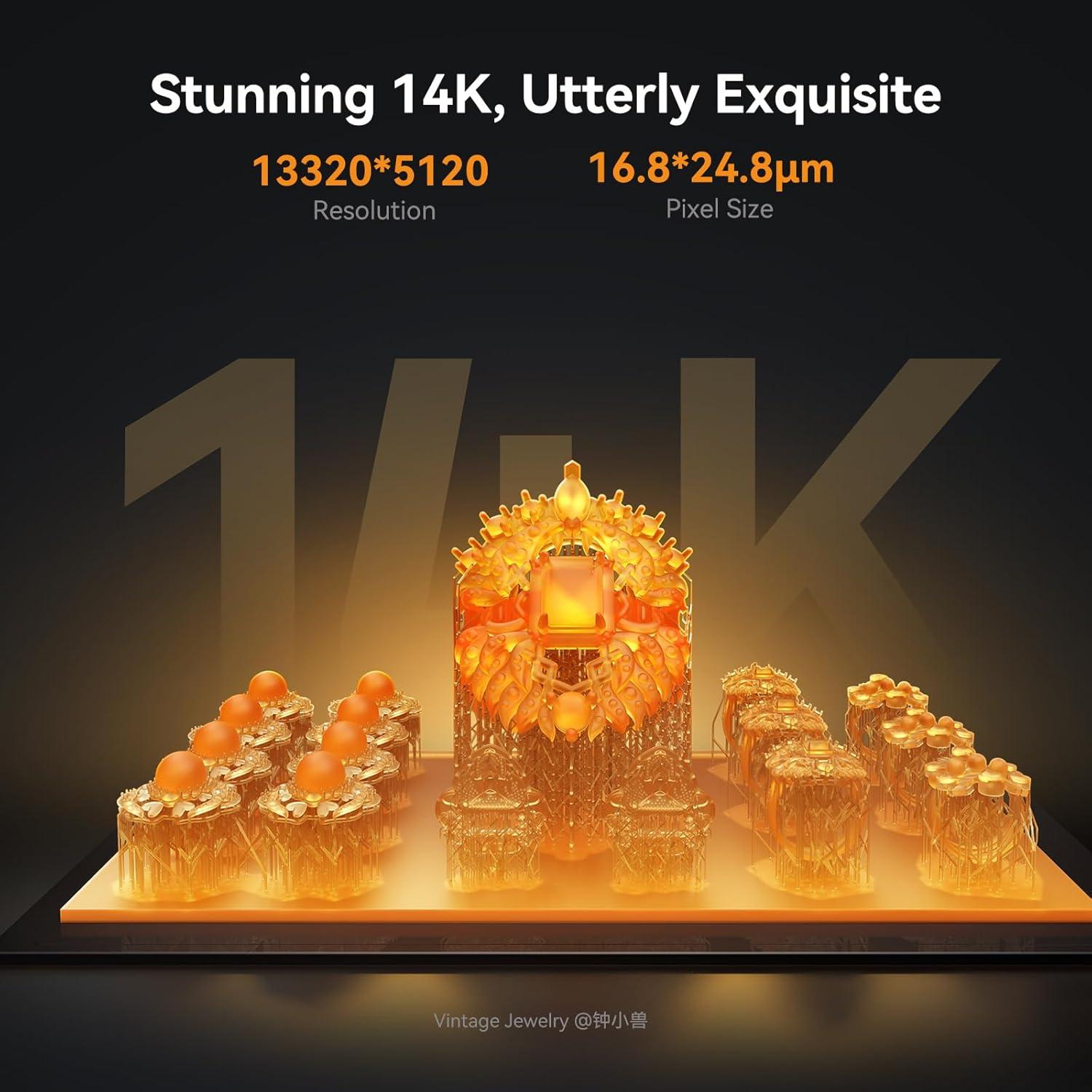 Impresora 3D de Resina Creality Halot Mage S 14K 10.1" LCD