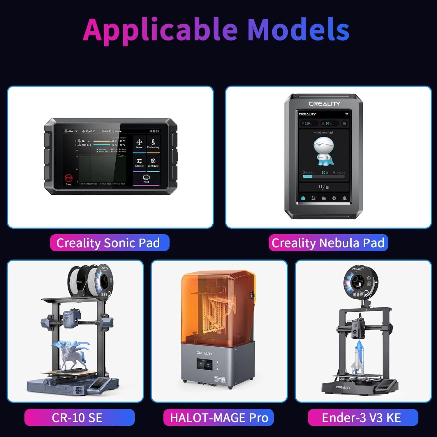 Cámara Nebula Creality para Impresora 3D con Visión Nocturna