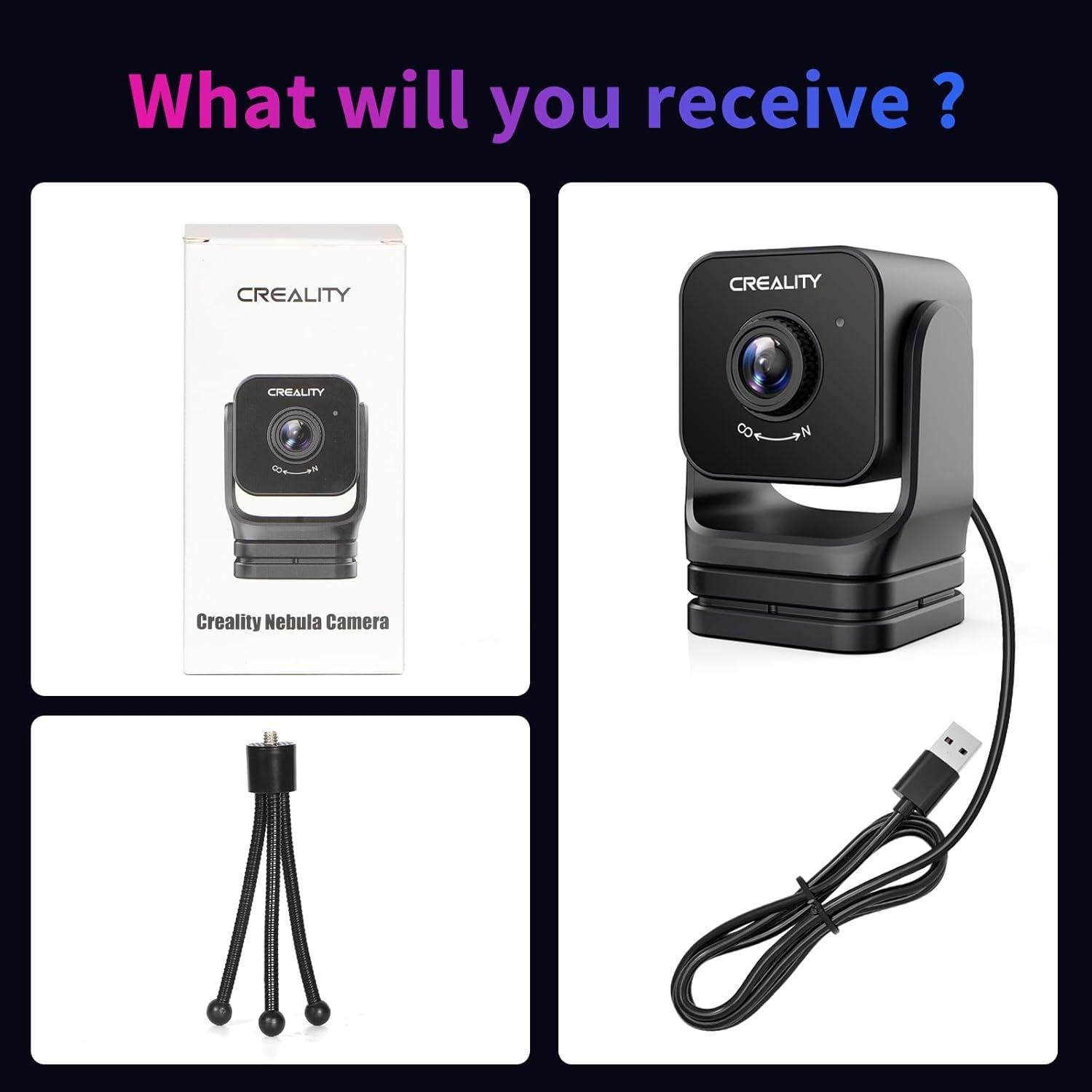 Cámara Nebula Creality para Impresora 3D con Visión Nocturna