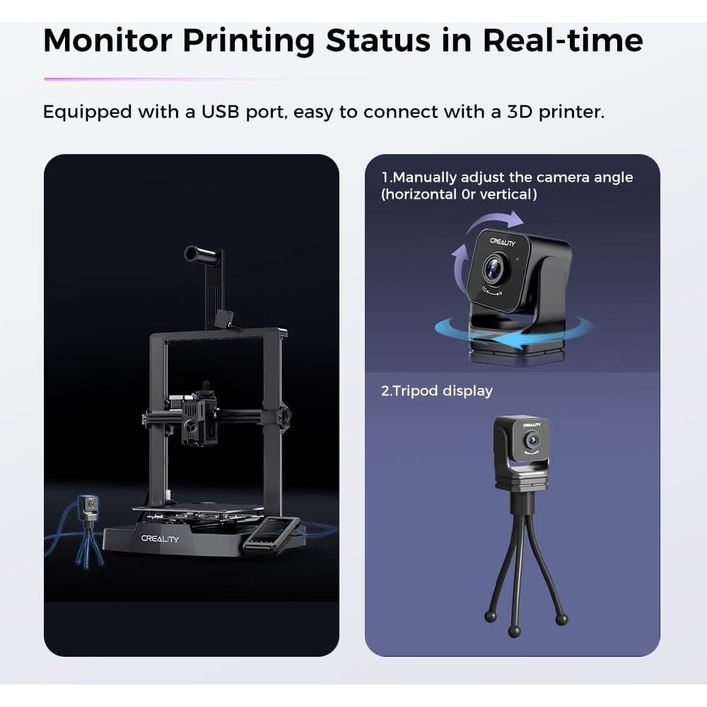 Cámara Nebula Creality para Impresoras 3D, WiFi, Time-Lapse