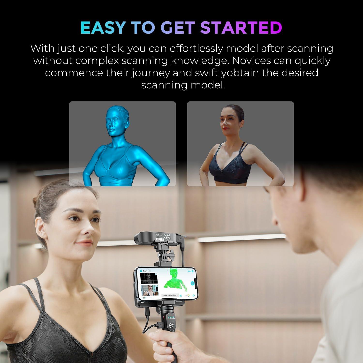 Escáner 3D Creality CR-Scan Ferret Pro portátil 0.1mm