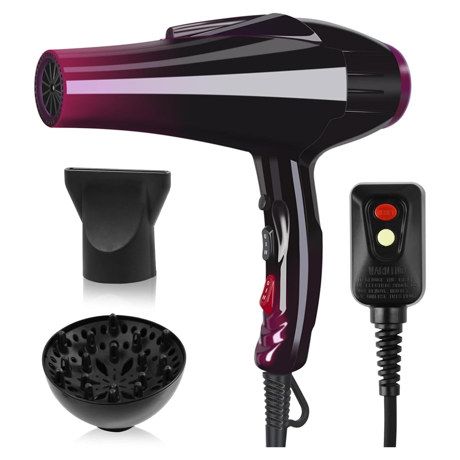 Secador de Pelo Profesional SISROL 3500W Iónico Cerámica