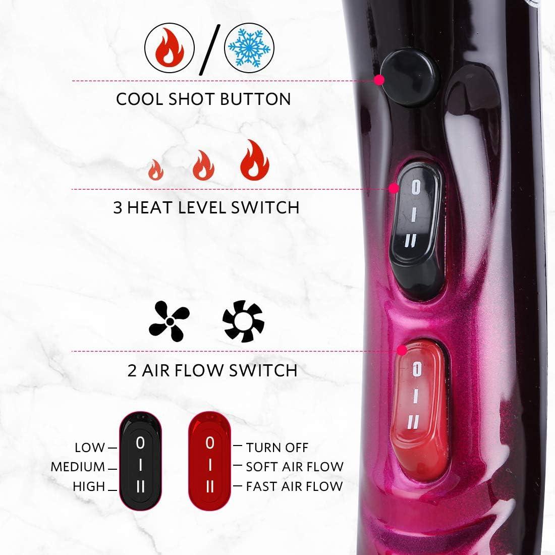 Secador de Pelo Profesional Mannice 3500W Iónico Cerámica