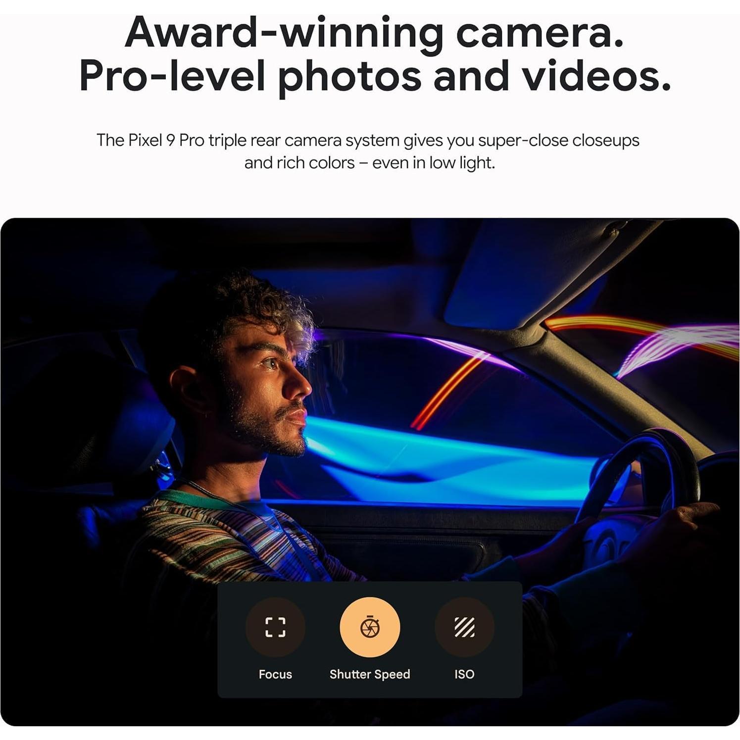 Google Pixel 9 Pro - 128GB - Obsidiana - Renovado - Desbloqueado