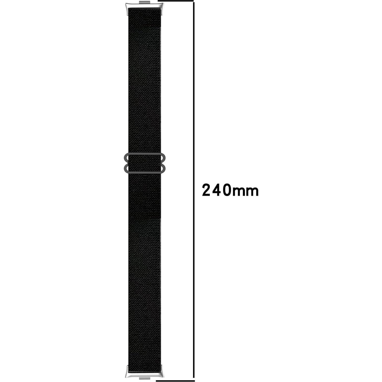 FitTurn Correa de Nylon Elástico para Xiaomi Mi Band 9 Pro