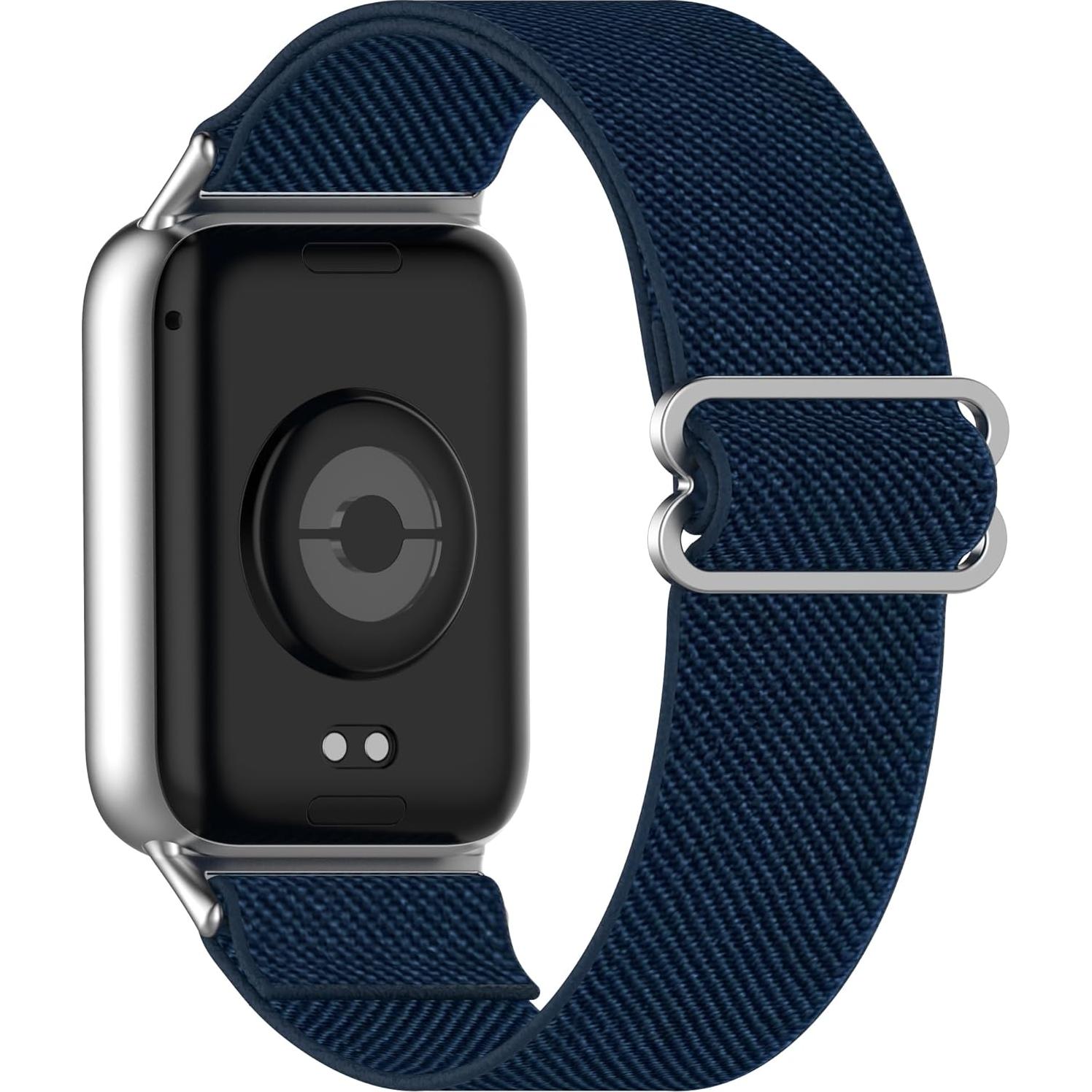 FitTurn Correa de Nylon Elástico para Xiaomi Mi Band 9 Pro