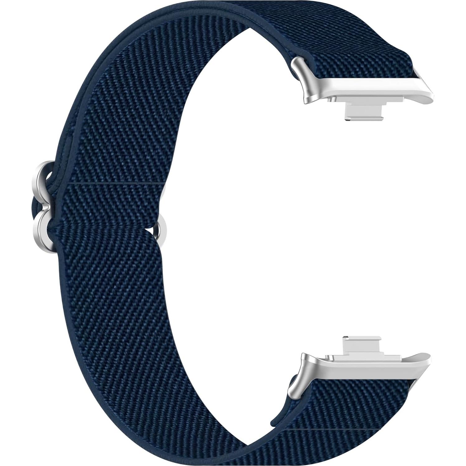 FitTurn Correa de Nylon Elástico para Xiaomi Mi Band 9 Pro