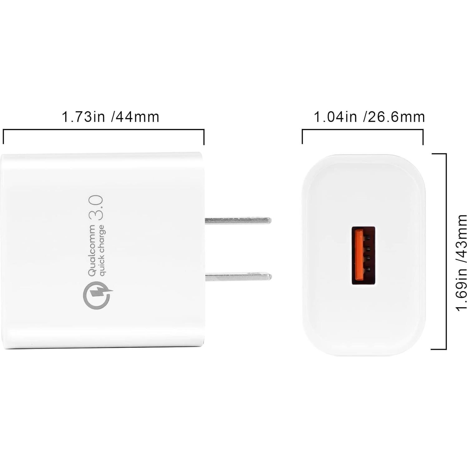 Cargador de Pared TPLTECH Quick Charge 3.0 18W USB-C