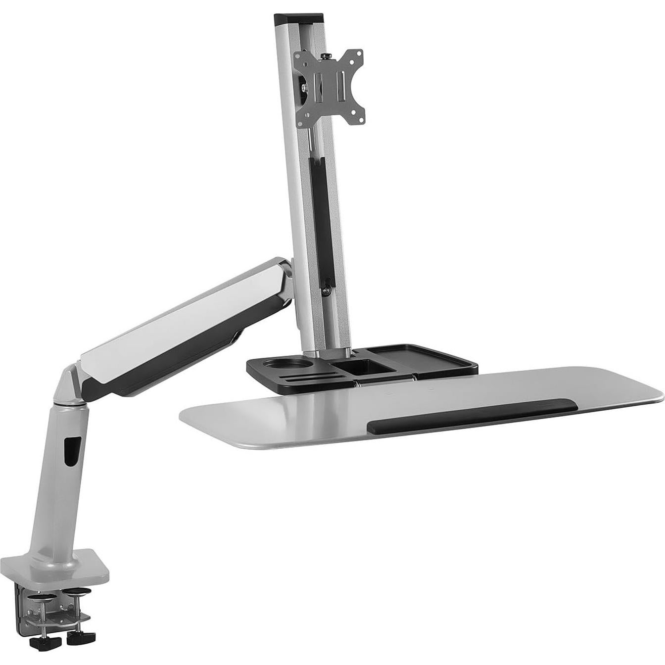 Mount-It! Soporte de escritorio ajustable de pie y sentado