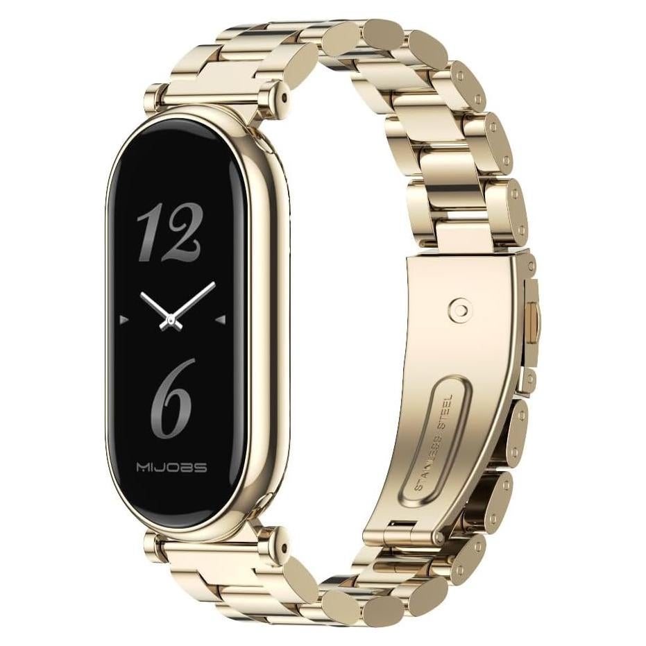 Correa de Acero Inoxidable MIJOBS para Mi Band 8/9