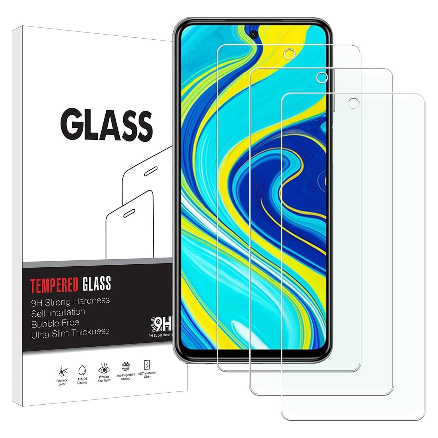 Protector de Pantalla Vidrio Templado KELOLIN Xiaomi Redmi 9S/9 Pro