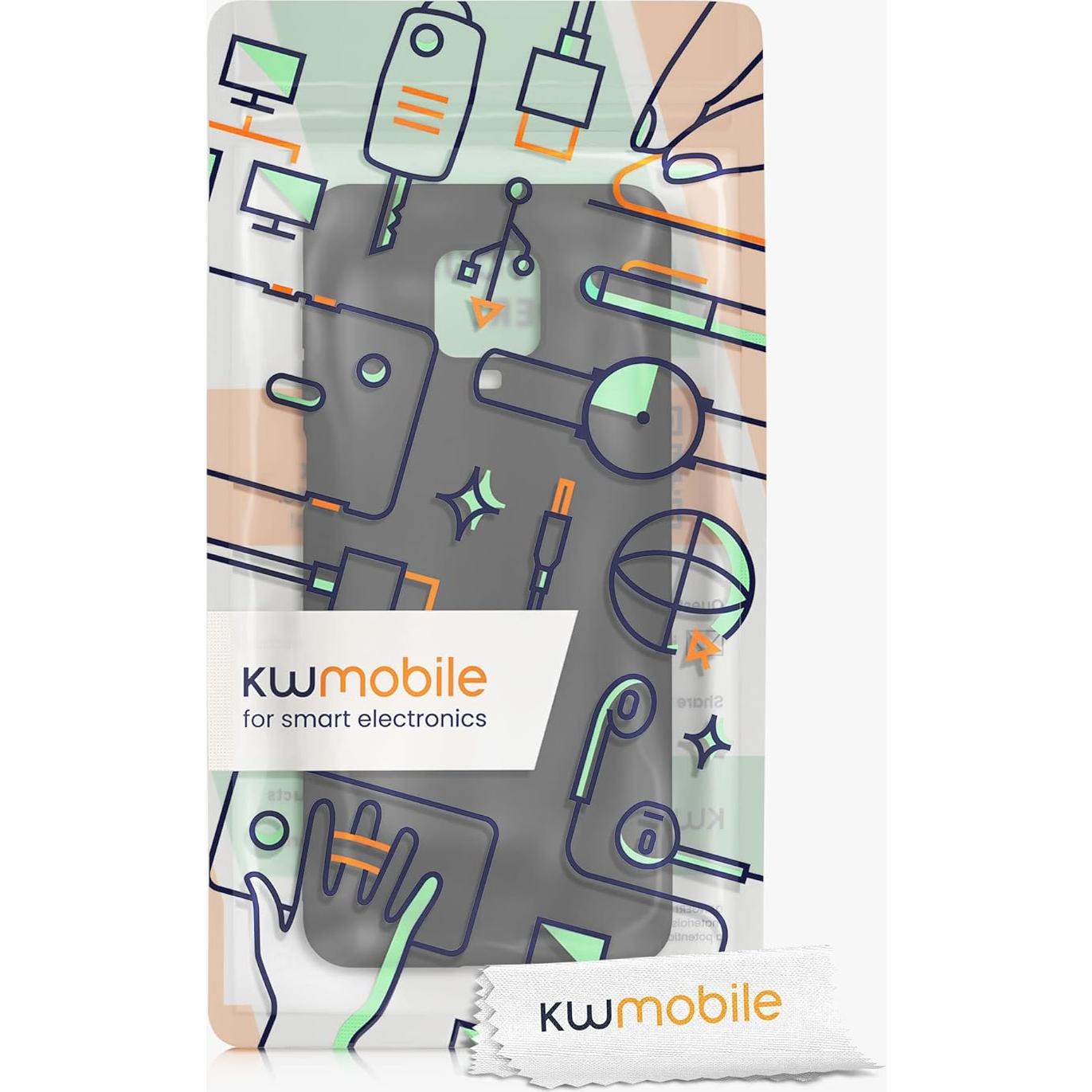 Funda Protectora Slim KW-Mobile para Xiaomi Redmi Note 9S/Pro/Max