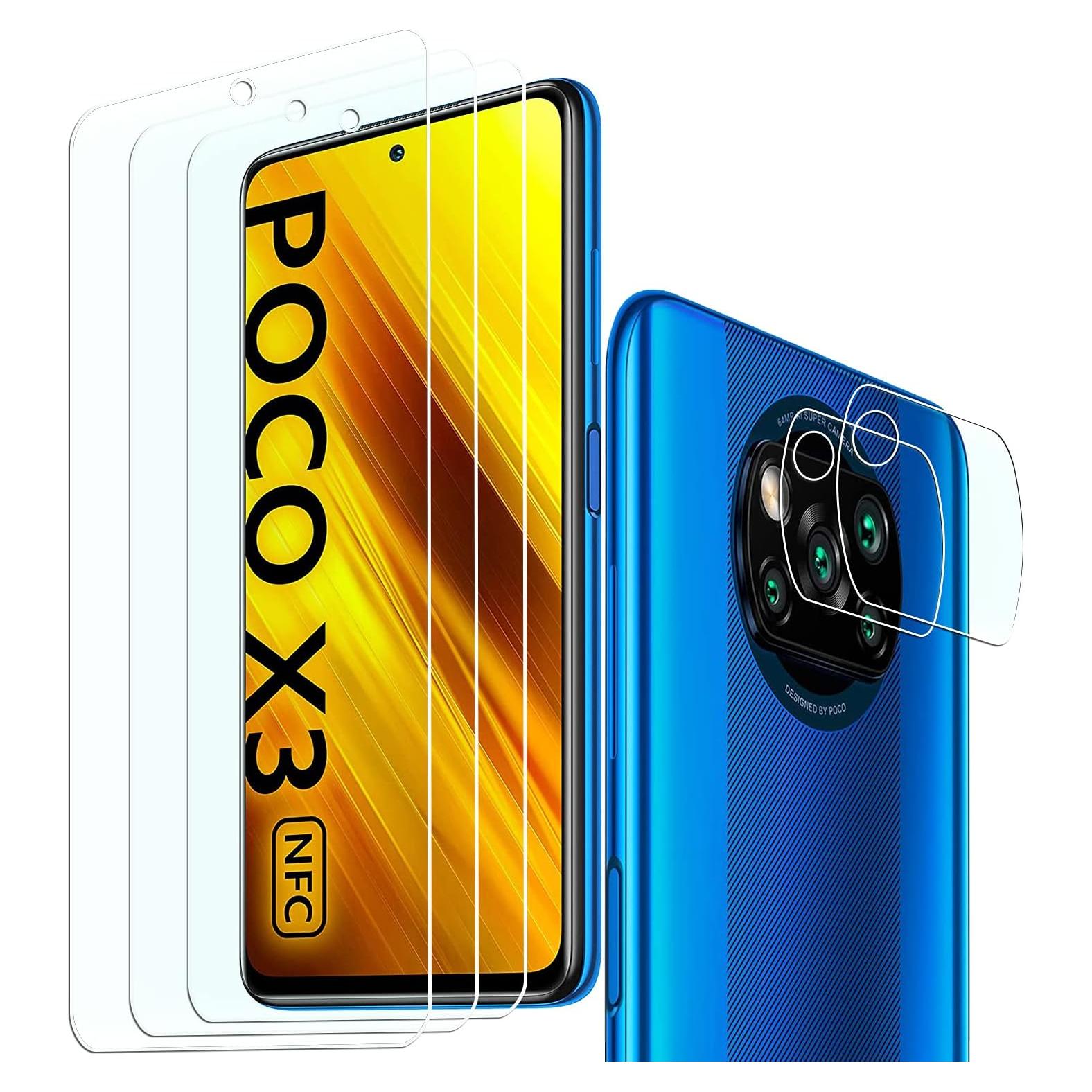 Protector de Pantalla KELOLIN 3 Unidades para Xiaomi Poco X3