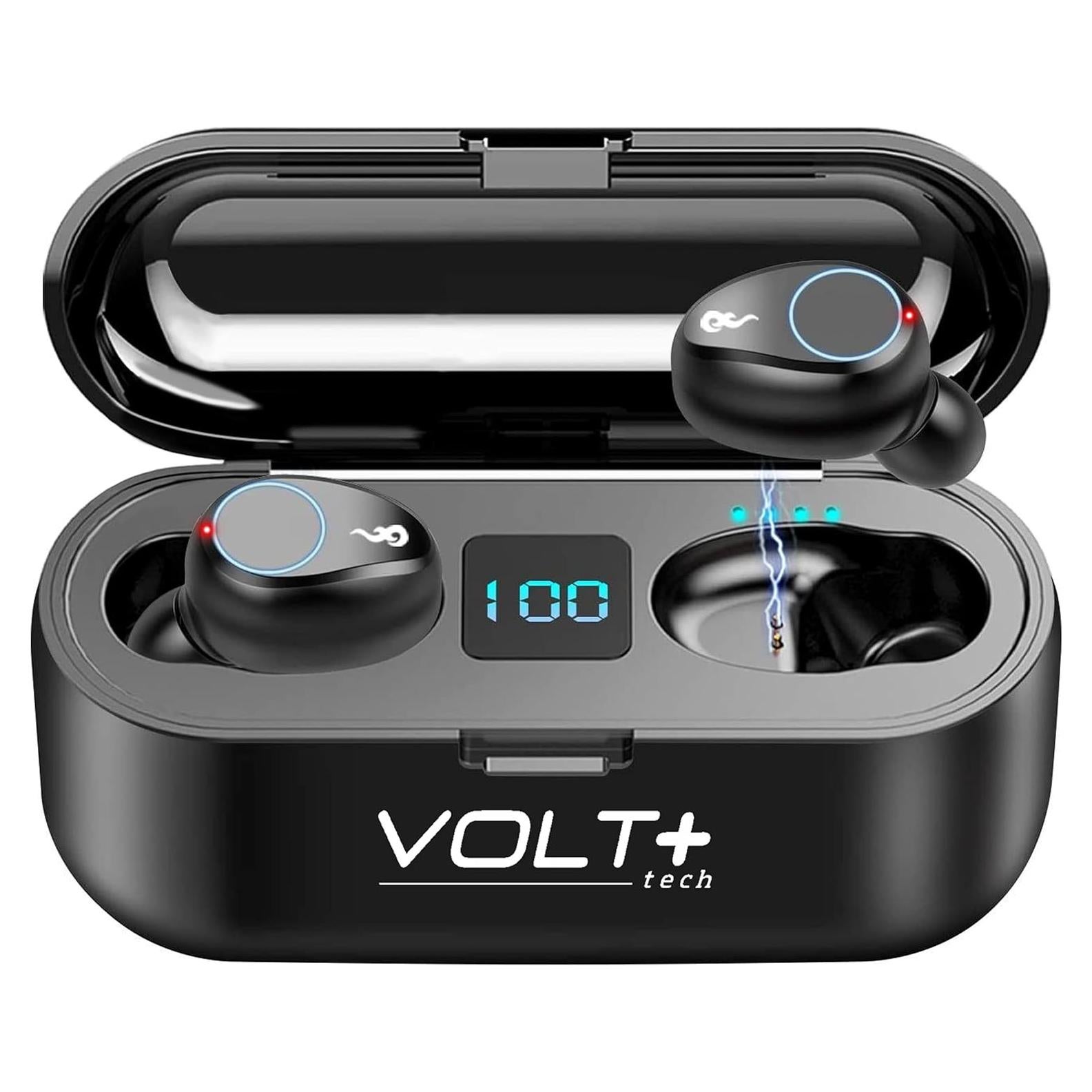 Auriculares Inalámbricos Bluetooth 5.3 Volt Plus F9 con PowerBank 2000mAh