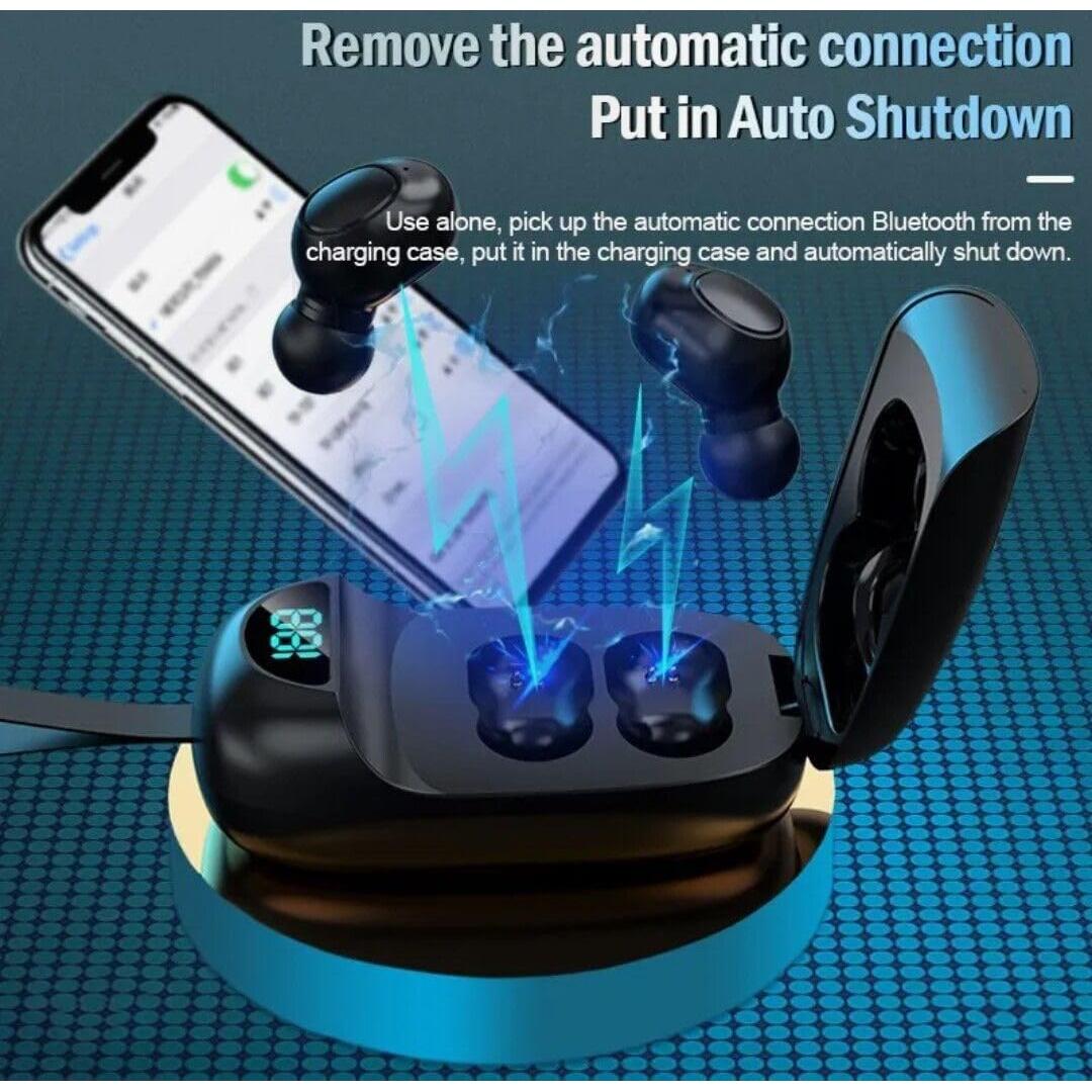 Auriculares Bluetooth VOLT PLUS TG01 IPX4 con Estuche 24h