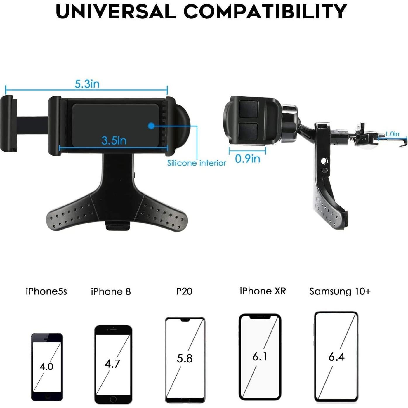 Soporte para teléfono móvil AIR-VENT para Xiaomi Redmi Note