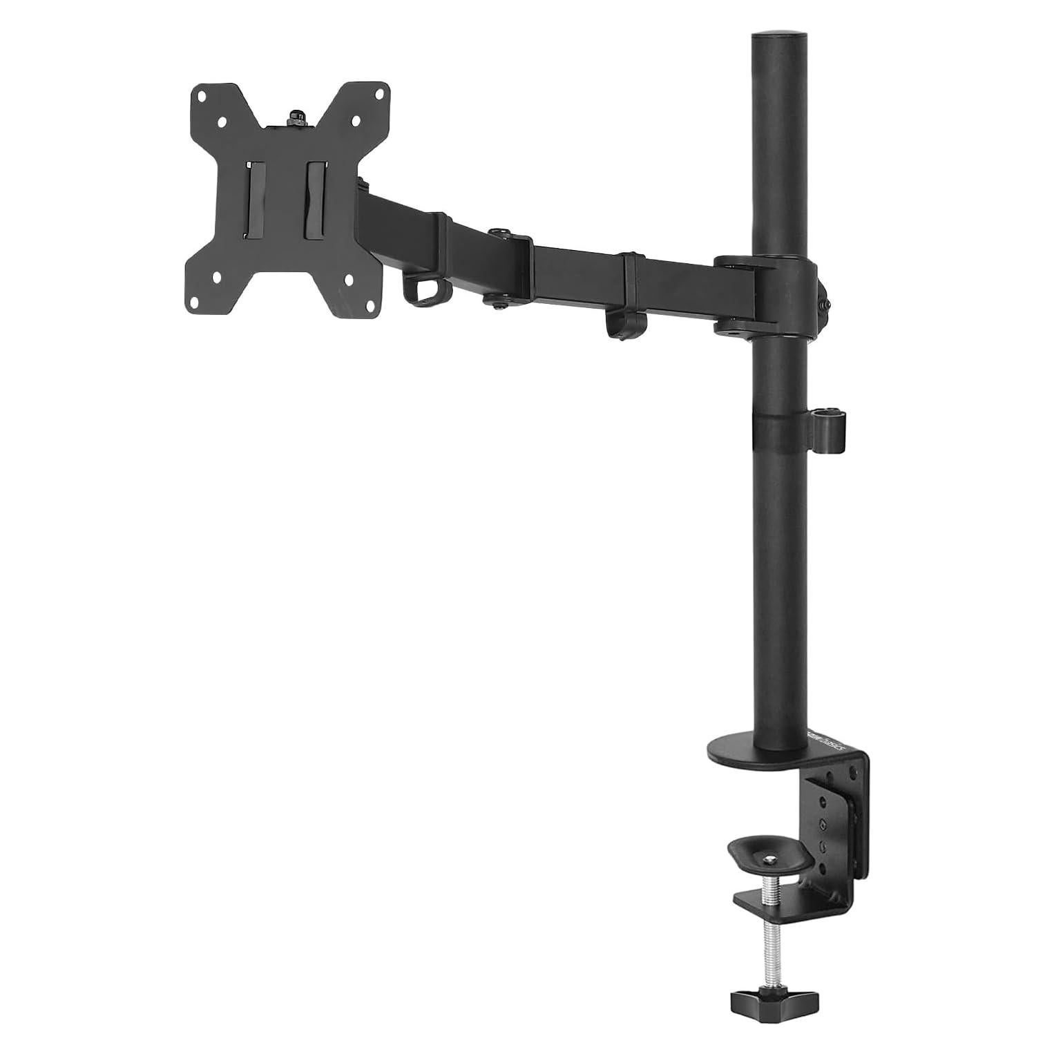 Soporte de Monitor Amazon Basics Ajustable VESA 30" Negro
