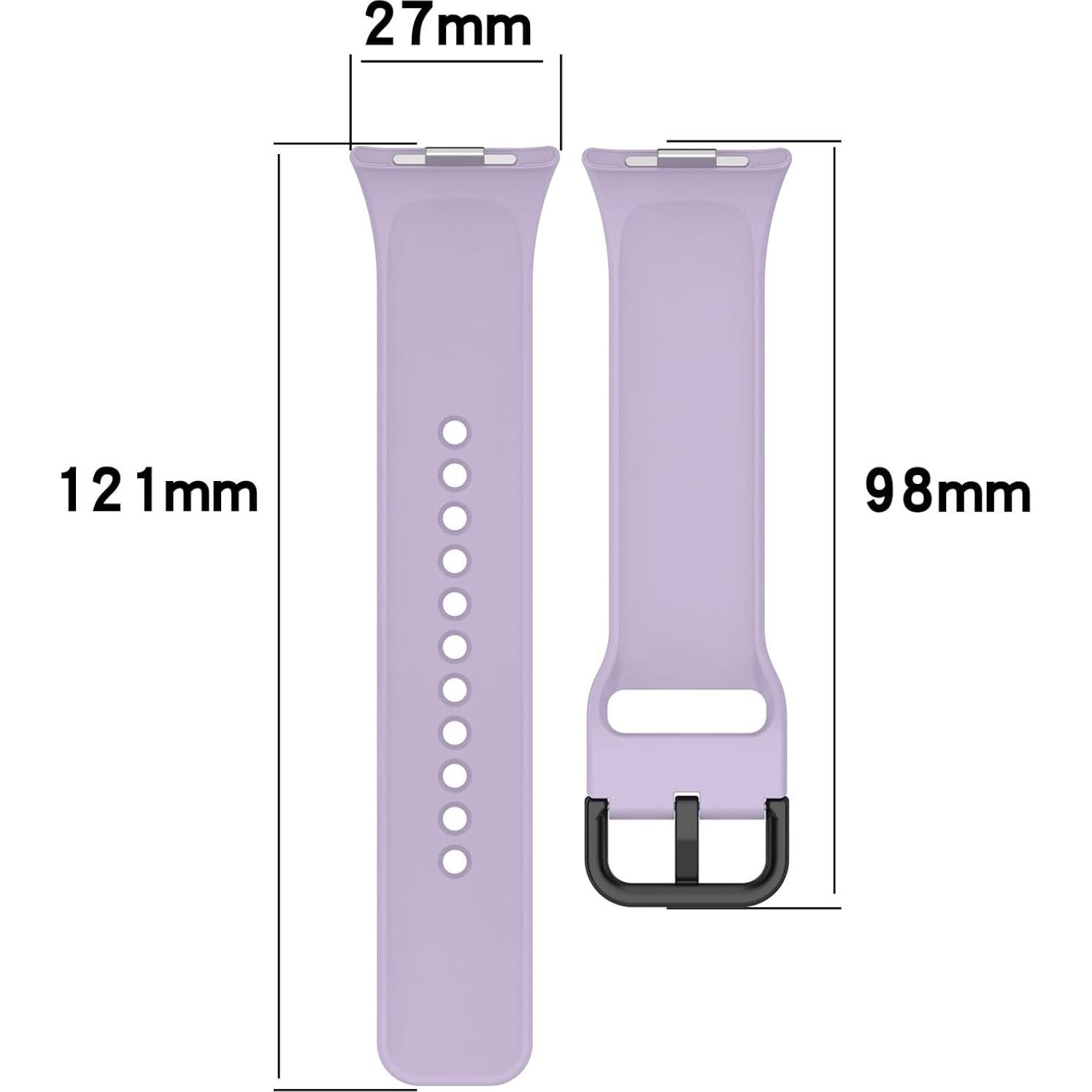 Pulsera Ajustable Disscool Silicona Negra para Redmi Watch 5/4