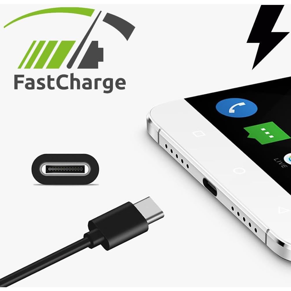 Cable USB-C 3M Original Works Xiaomi Mi 9 Pro 5G Carga Rápida