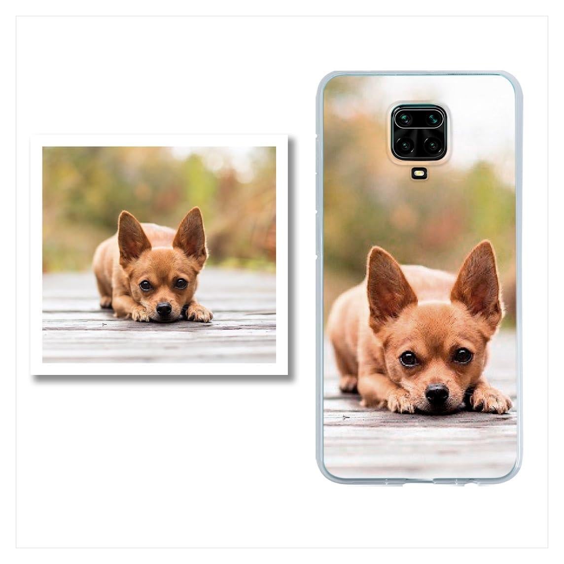 Funda Personalizada Xiaomi Redmi Note 9 Pro TPU Transparente