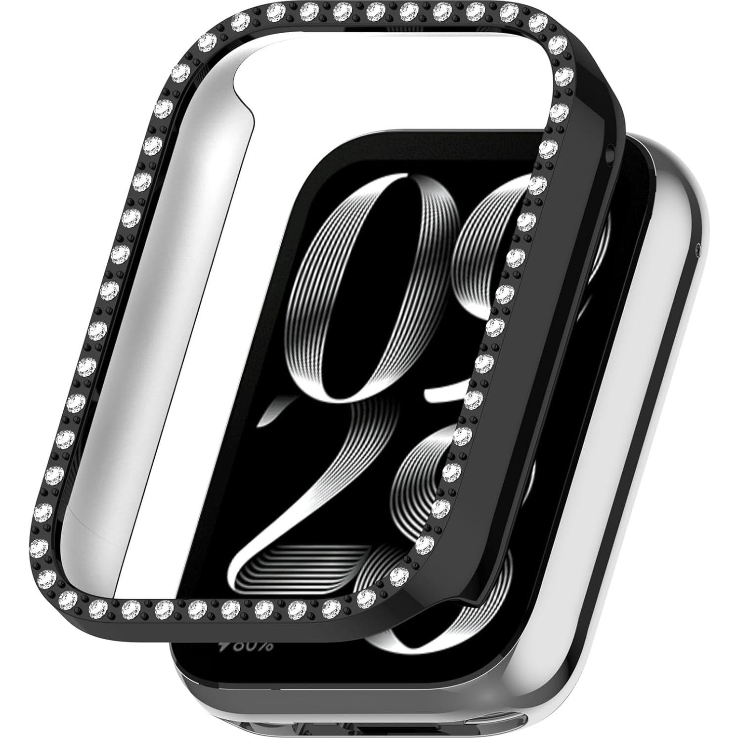 Funda Protectora MOTONG para Xiaomi Smart Band 9 Pro/8 Pro - PC Negro