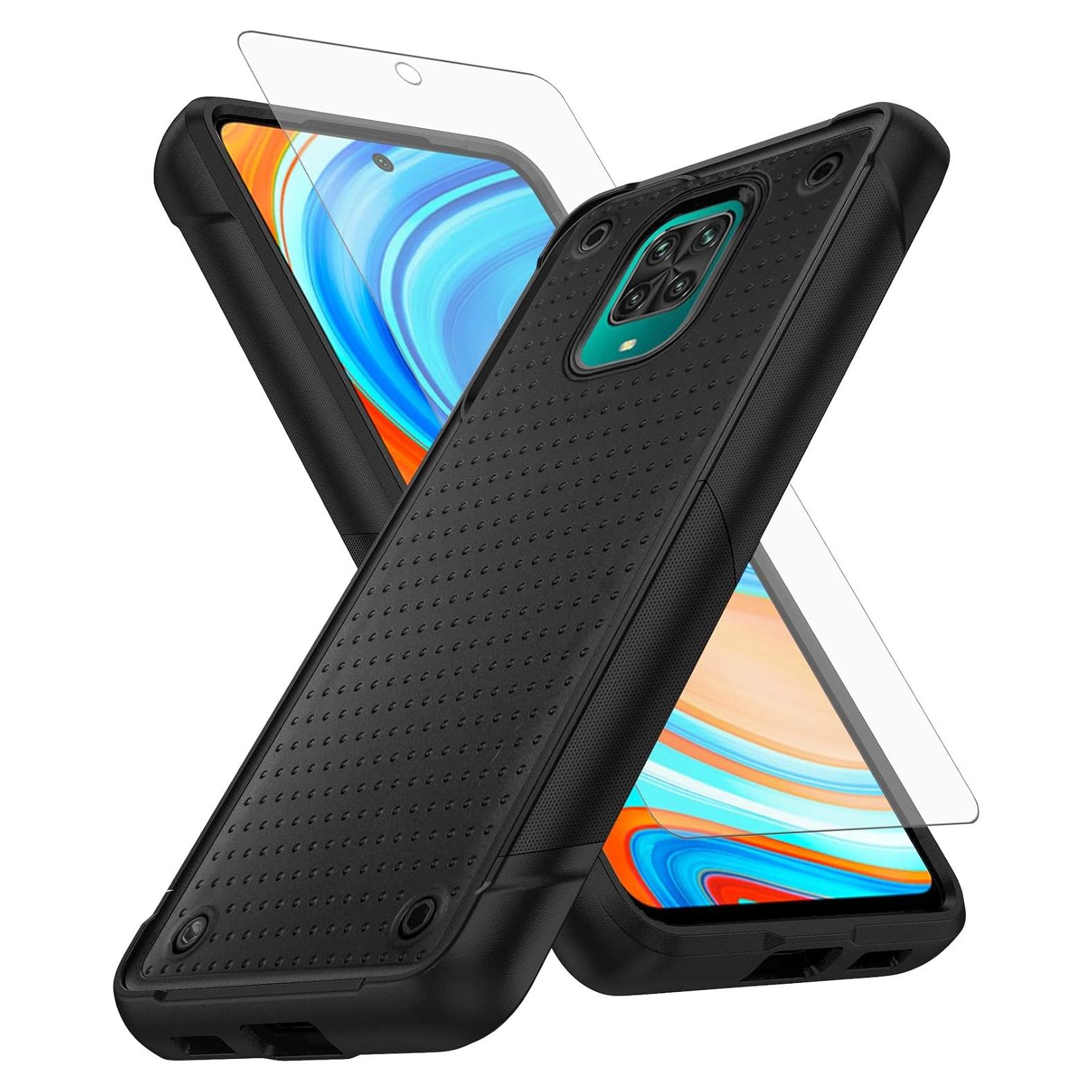 Funda Asuwish para Xiaomi Redmi Note 9 Pro/9S/Pro Max con Protector