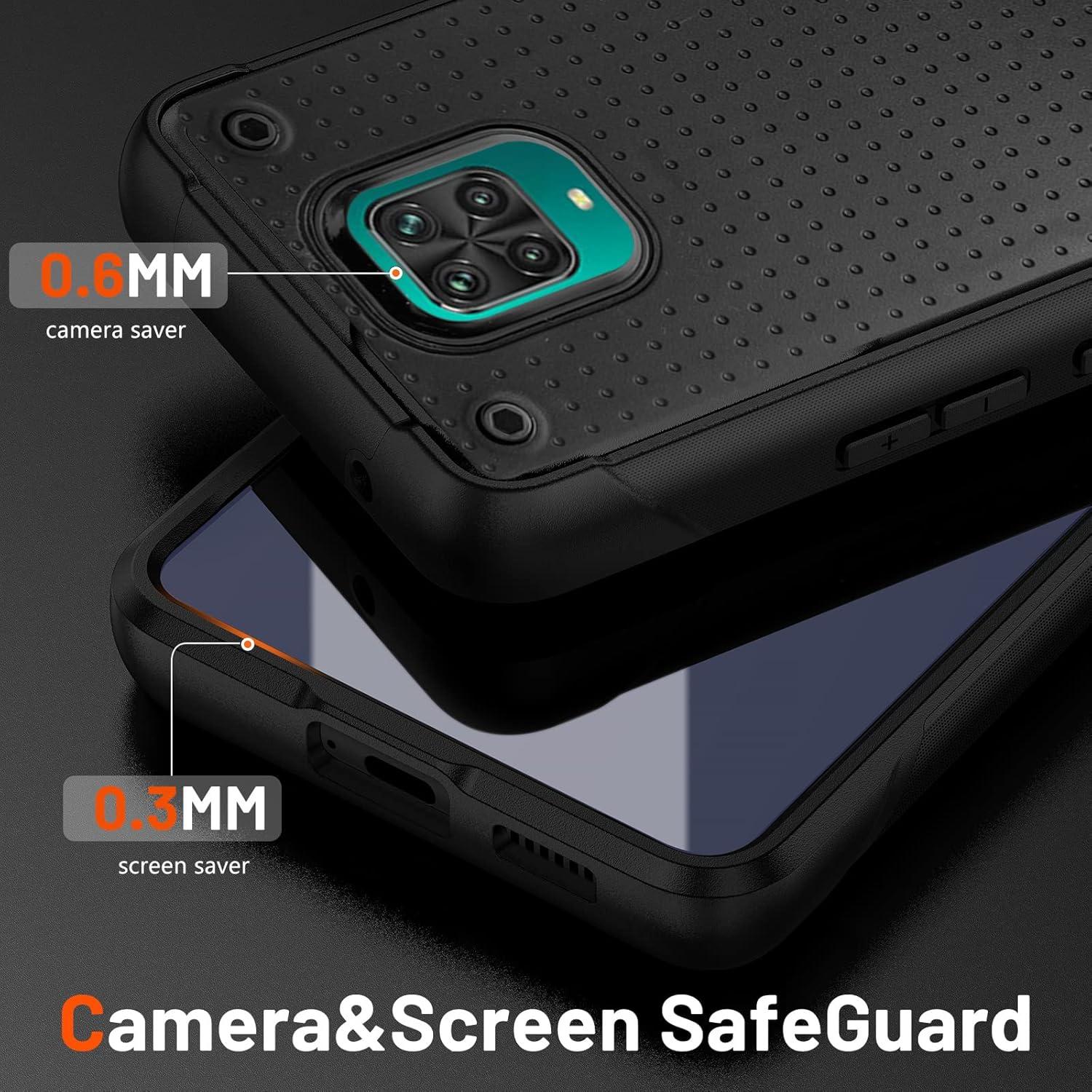 Funda Asuwish para Xiaomi Redmi Note 9 Pro/9S/Pro Max con Protector