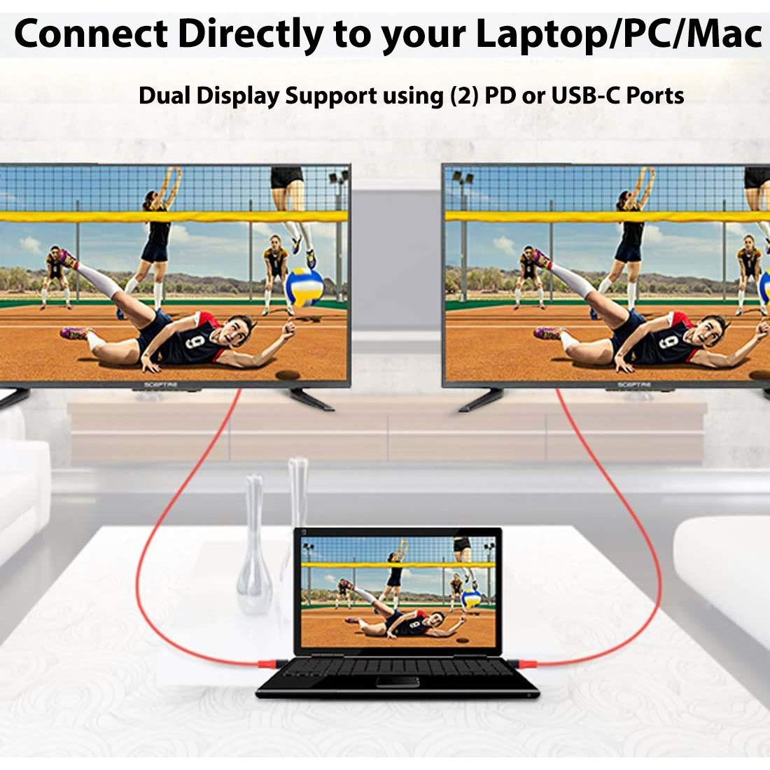 Cable HDMI USB-C 4K 2M Works para Xiaomi Mi 9 Pro