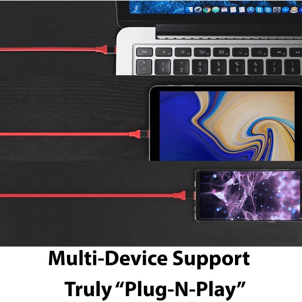 Cable HDMI USB-C 4K 2M Works para Xiaomi Mi 9 Pro